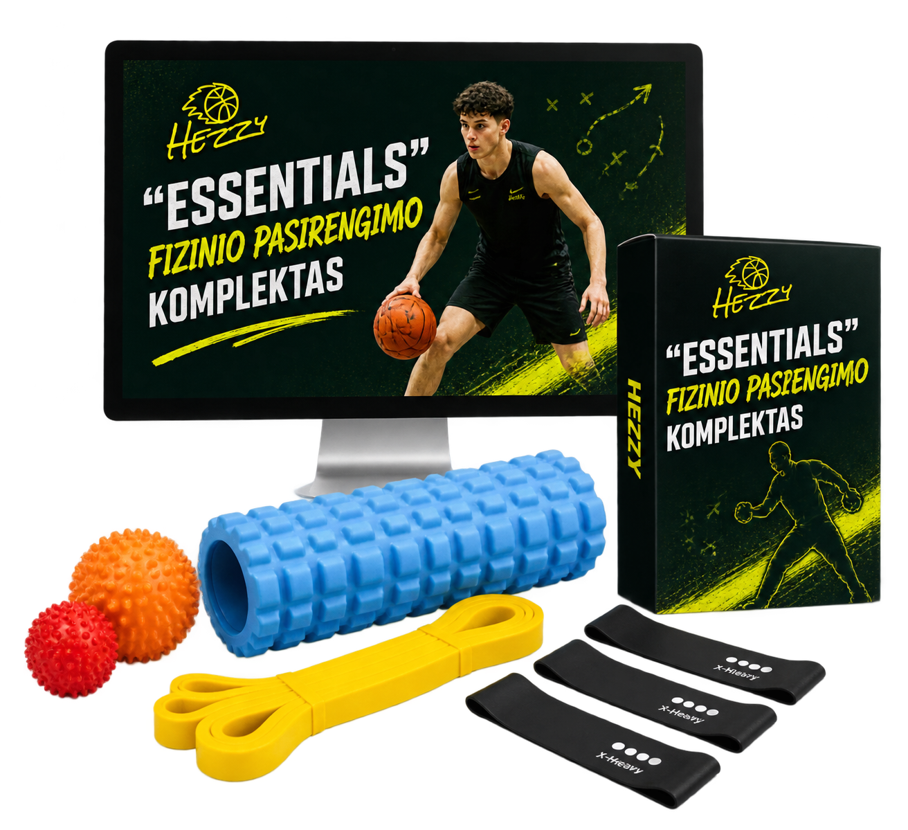 "Essentials" fizinio pasirengimo komplektas